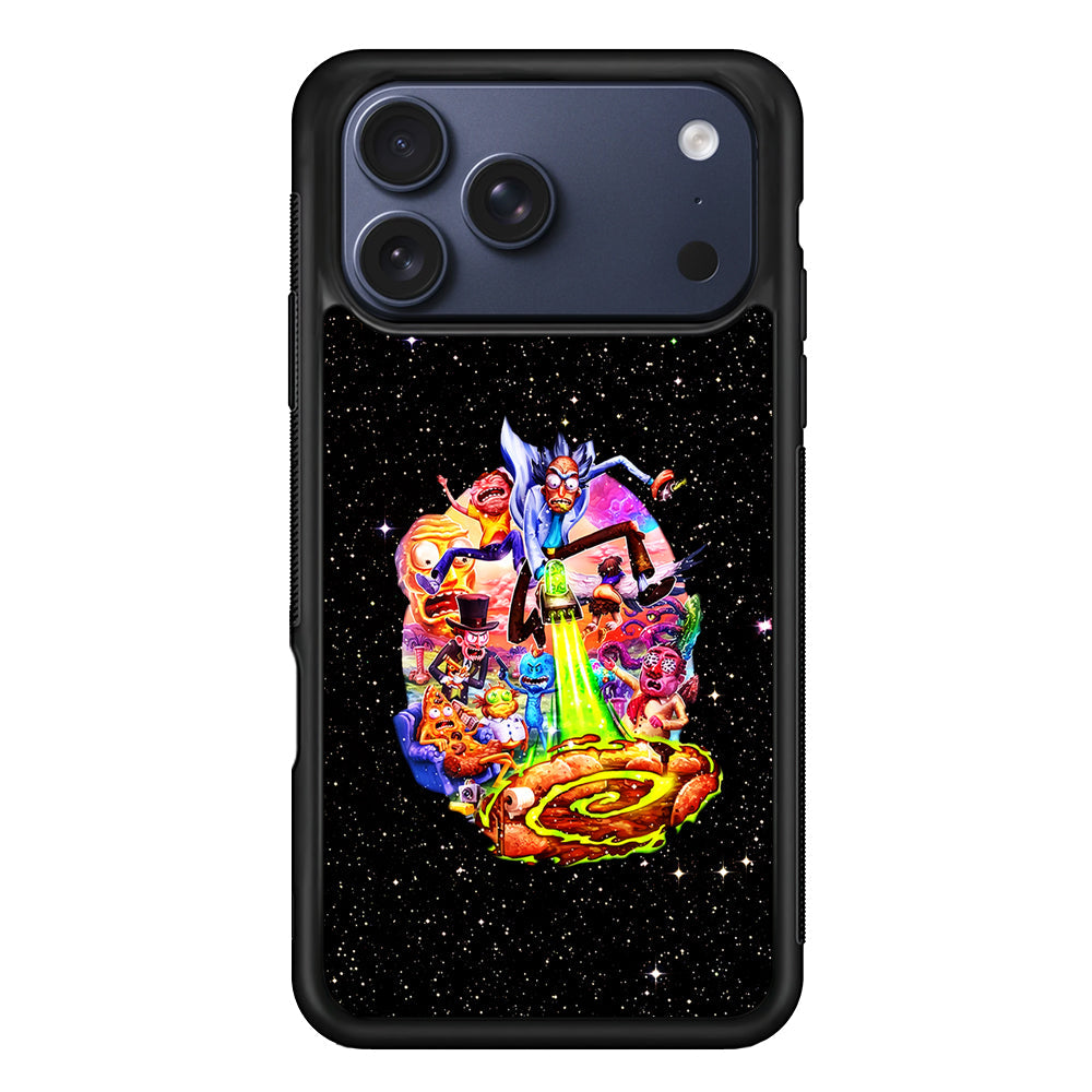 Rick and Morty Galaxy Starlight iPhone 17 Pro Max Case - Altracase