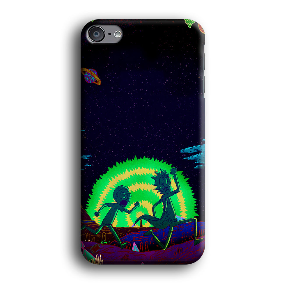 Rick and Morty Green Portal iPod Touch 6 Case