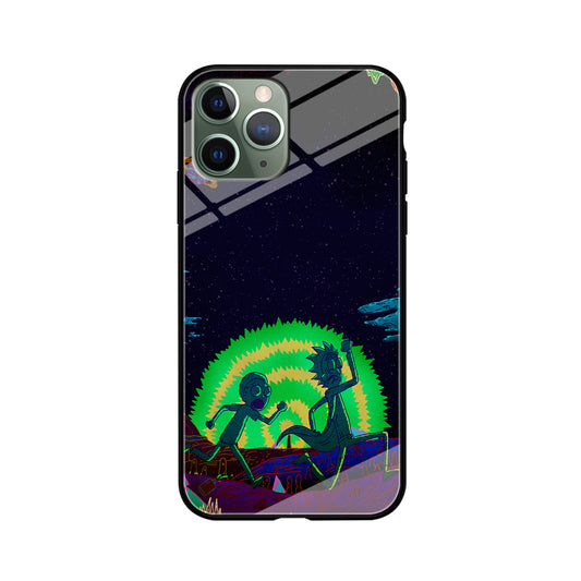 Rick and Morty Green Portal iPhone 11 Pro Max Case