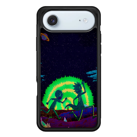 Rick and Morty Green Portal iPhone 17 Air Case - Altracase