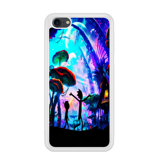 Rick and Morty Mushroom Forest iPod Touch 6 Case