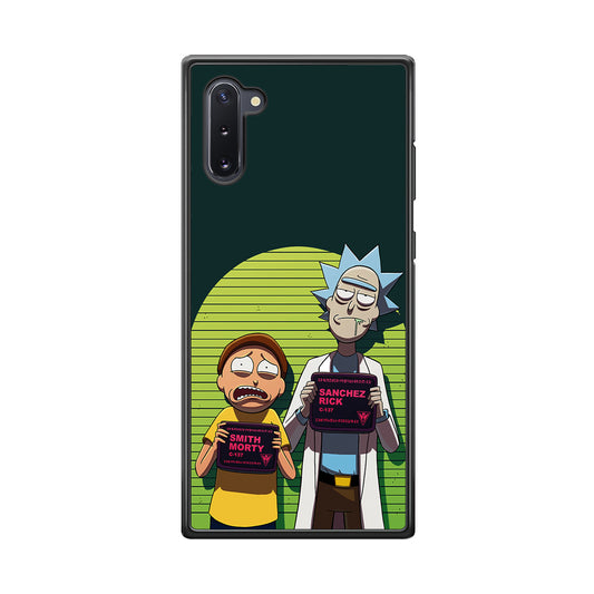 Rick and Morty Prisoner Samsung Galaxy Note 10 Case
