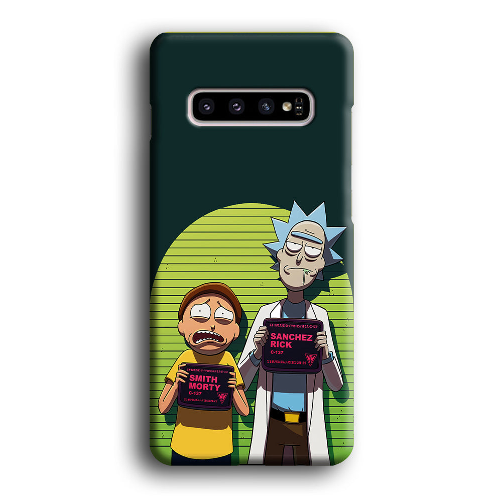 Rick and Morty Prisoner Samsung Galaxy S10 Plus Case