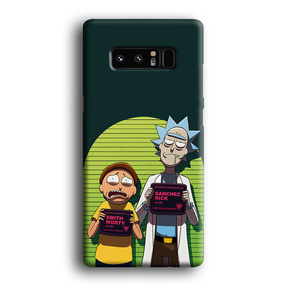Rick and Morty Prisoner Samsung Galaxy Note 8 Case