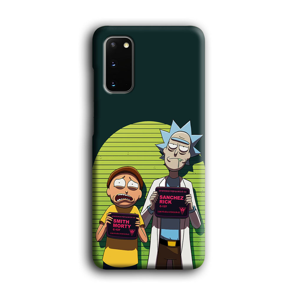 Rick and Morty Prisoner Samsung Galaxy S20 Case