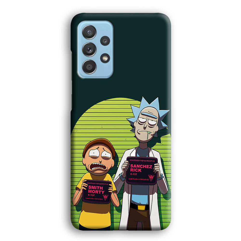 Rick and Morty Prisoner Samsung Galaxy A72 Case