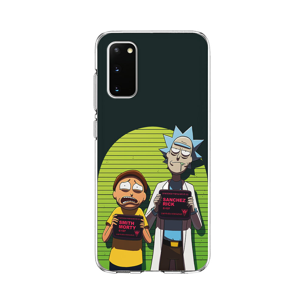 Rick and Morty Prisoner Samsung Galaxy S20 Case