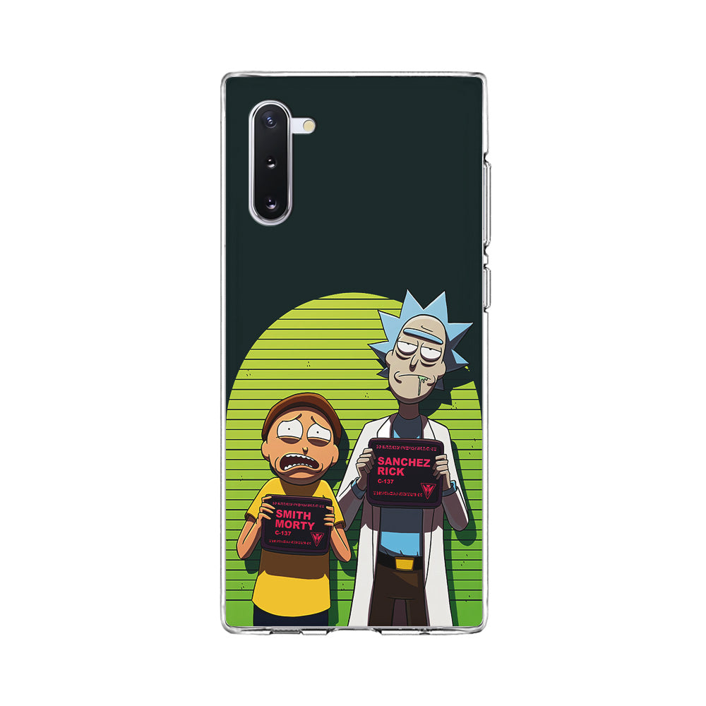 Rick and Morty Prisoner Samsung Galaxy Note 10 Case