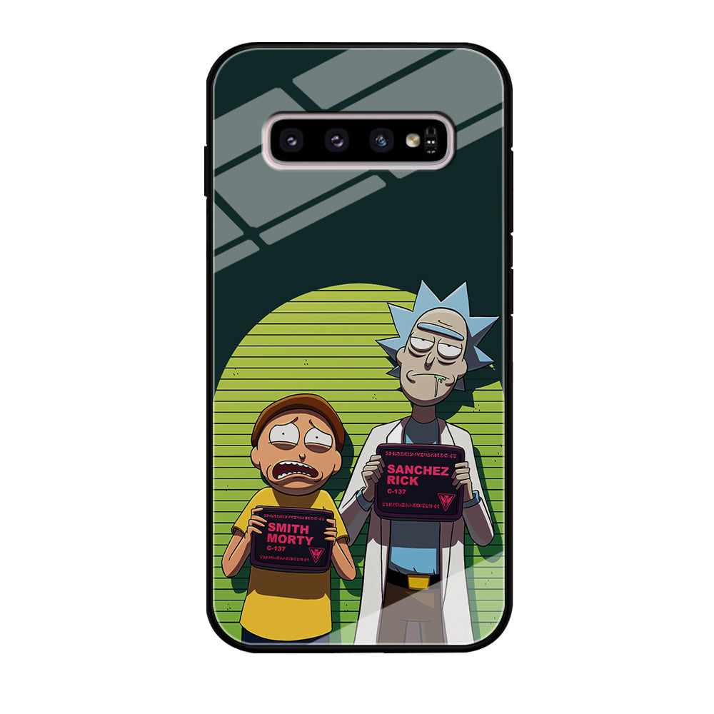 Rick and Morty Prisoner Samsung Galaxy S10 Plus Case