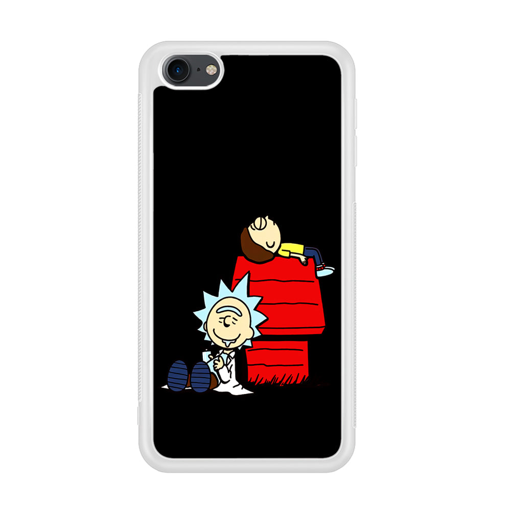 Rick and Morty Snoopy House iPod Touch 6 Case