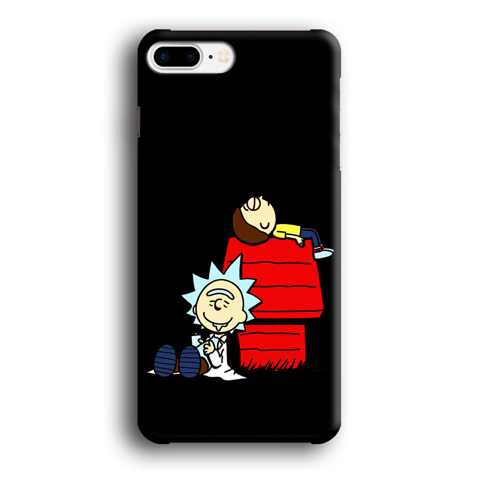 Rick and Morty Snoopy House iPhone 8 Plus Case-Phone Case-3D Case-Altracase