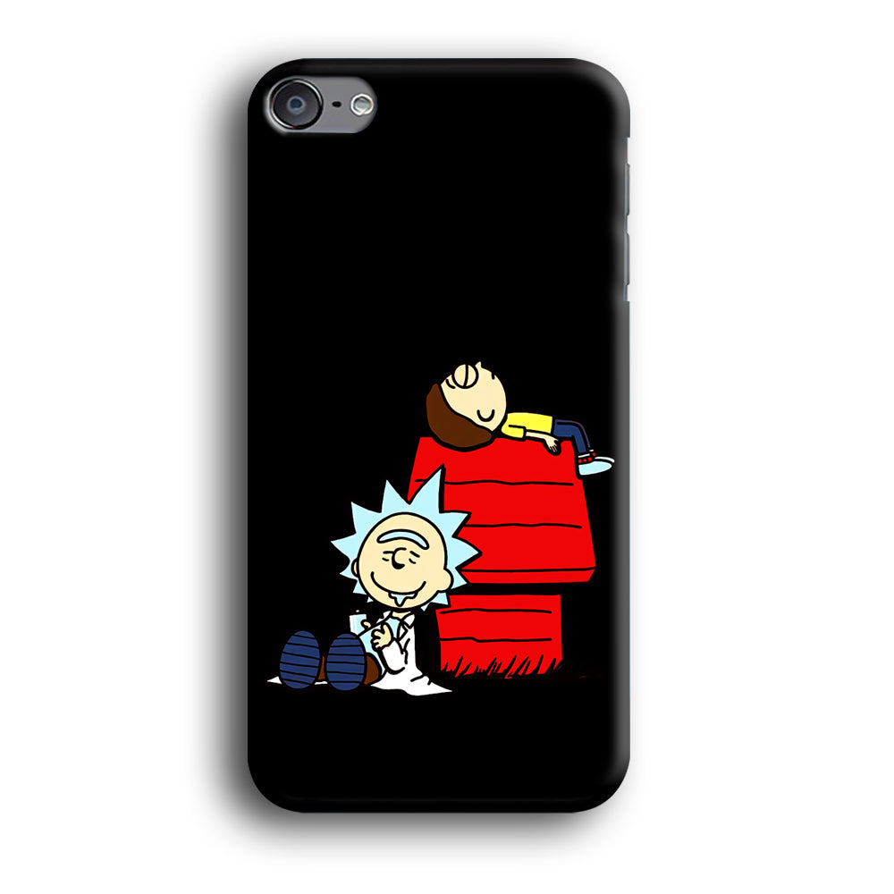 Rick and Morty Snoopy House iPod Touch 6 Case