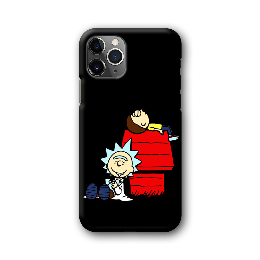 Rick and Morty Snoopy House iPhone 11 Pro Case