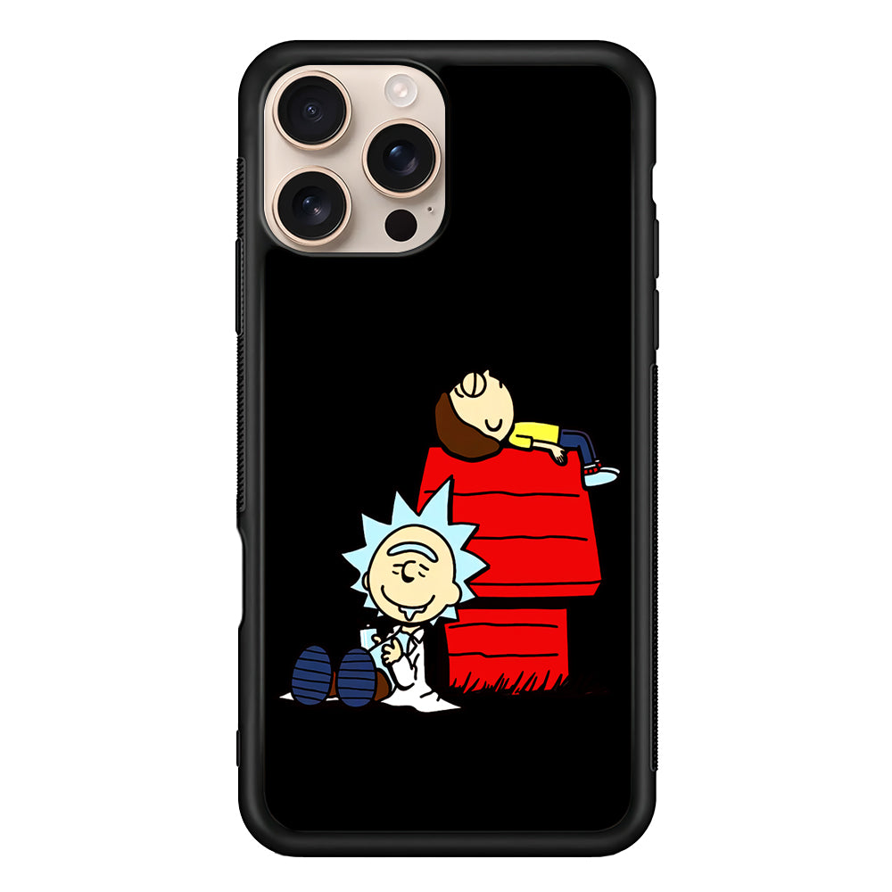 Rick and Morty Snoopy House iPhone 16 Pro Case - Altracase