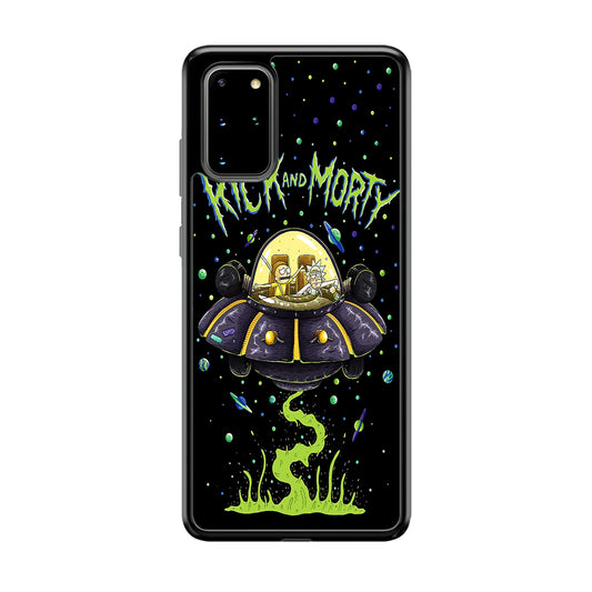 Rick and Morty Spacecraft Samsung Galaxy S20 Plus Case