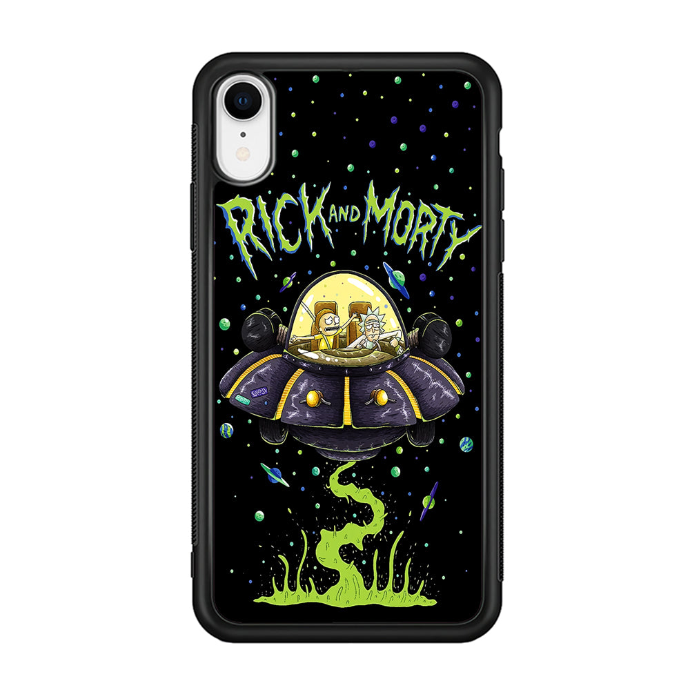 Rick and Morty Spacecraft iPhone XR Case