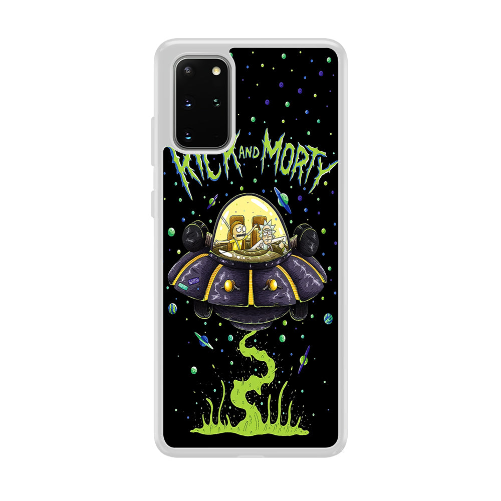 Rick and Morty Spacecraft Samsung Galaxy S20 Plus Case