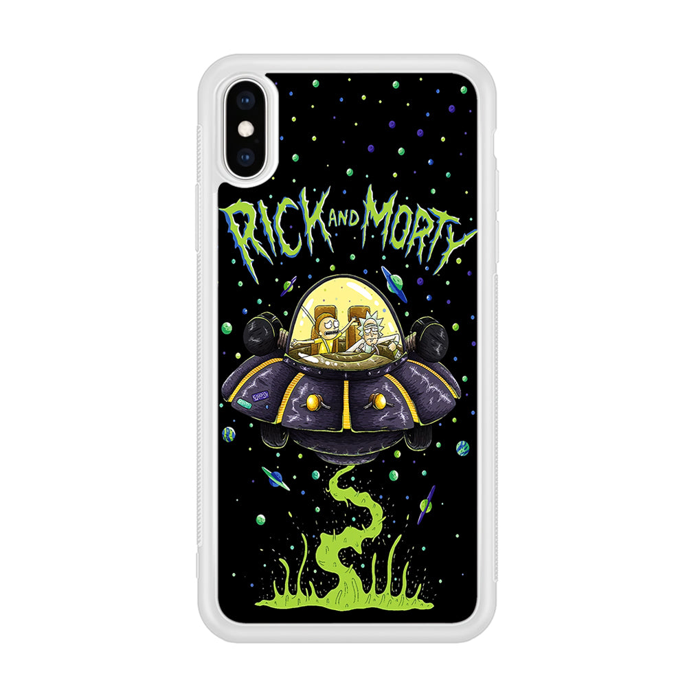 Rick and Morty Spacecraft iPhone Xs Max Case