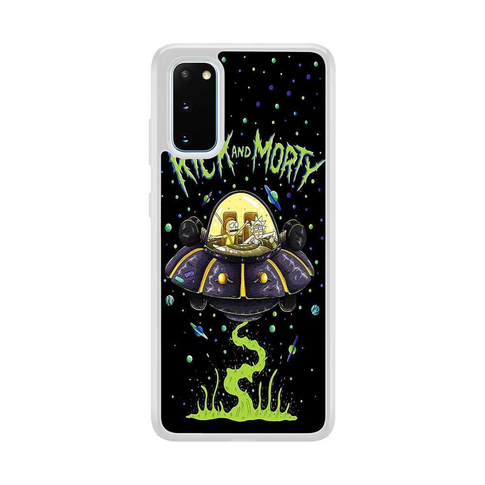 Rick and Morty Spacecraft Samsung Galaxy S20 Case