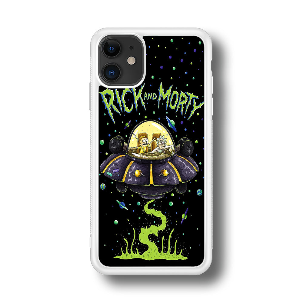 Rick and Morty Spacecraft iPhone 11 Case