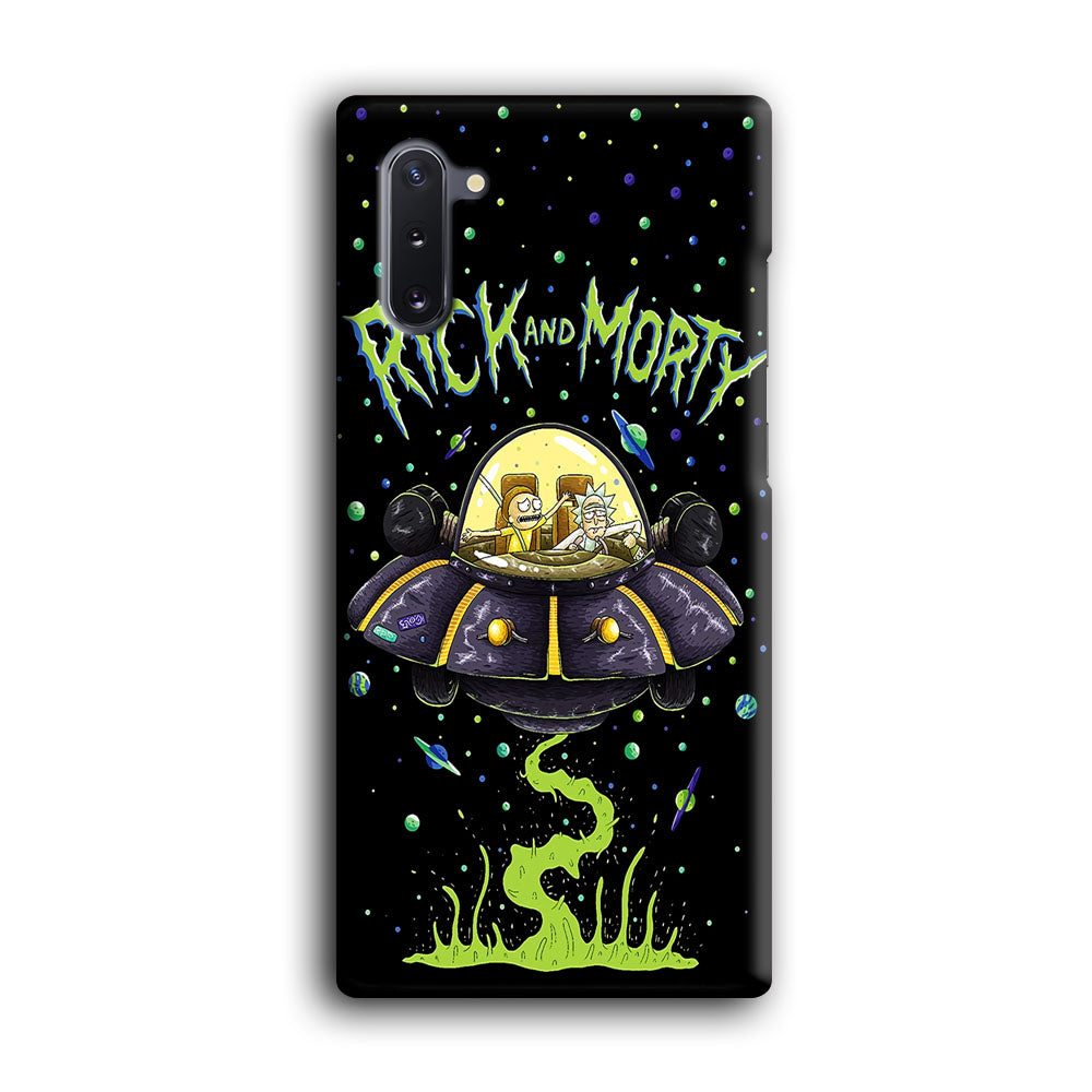 Rick and Morty Spacecraft Samsung Galaxy Note 10 Case