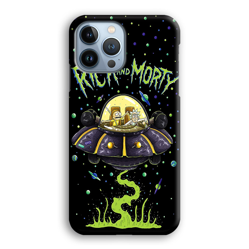 Rick and Morty Spacecraft iPhone 13 Pro Case