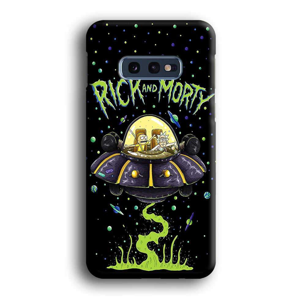 Rick and Morty Spacecraft Samsung Galaxy S10E Case