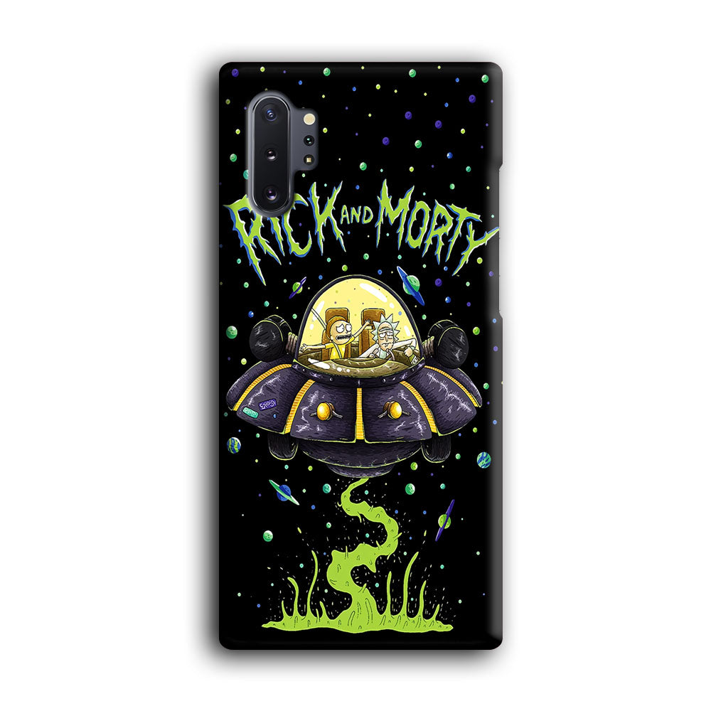 Rick and Morty Spacecraft Samsung Galaxy Note 10 Plus Case