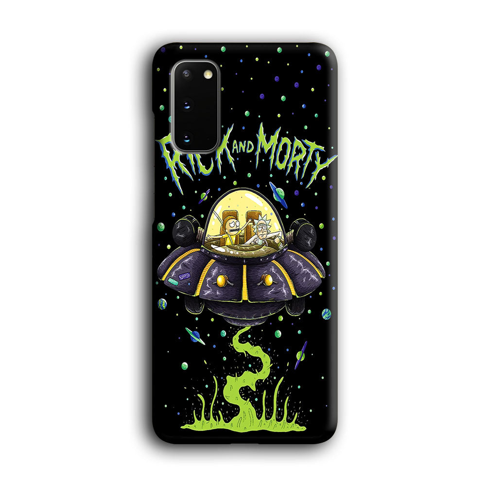 Rick and Morty Spacecraft Samsung Galaxy S20 Case