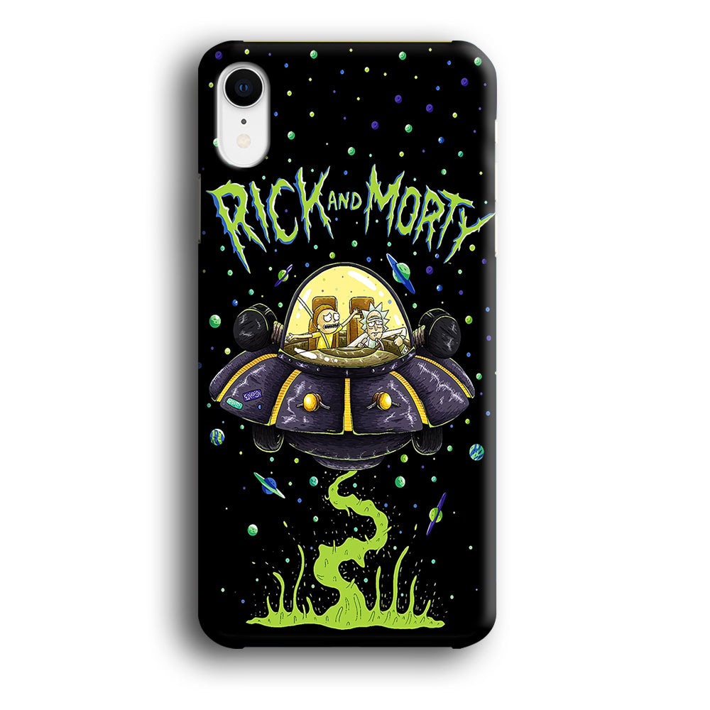 Rick and Morty Spacecraft iPhone XR Case