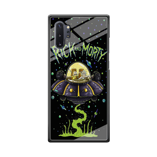 Rick and Morty Spacecraft Samsung Galaxy Note 10 Plus Case