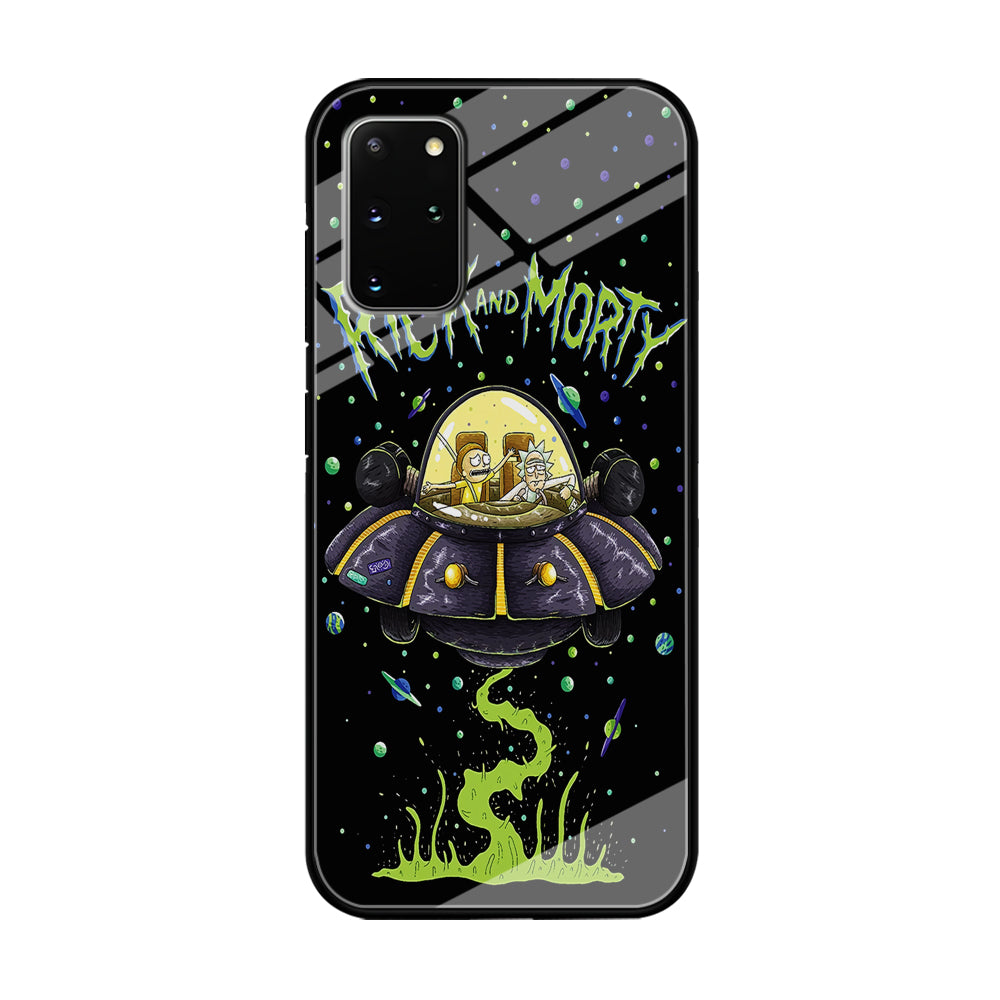 Rick and Morty Spacecraft Samsung Galaxy S20 Plus Case