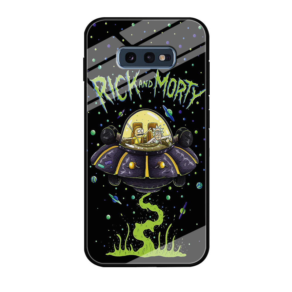 Rick and Morty Spacecraft Samsung Galaxy S10E Case