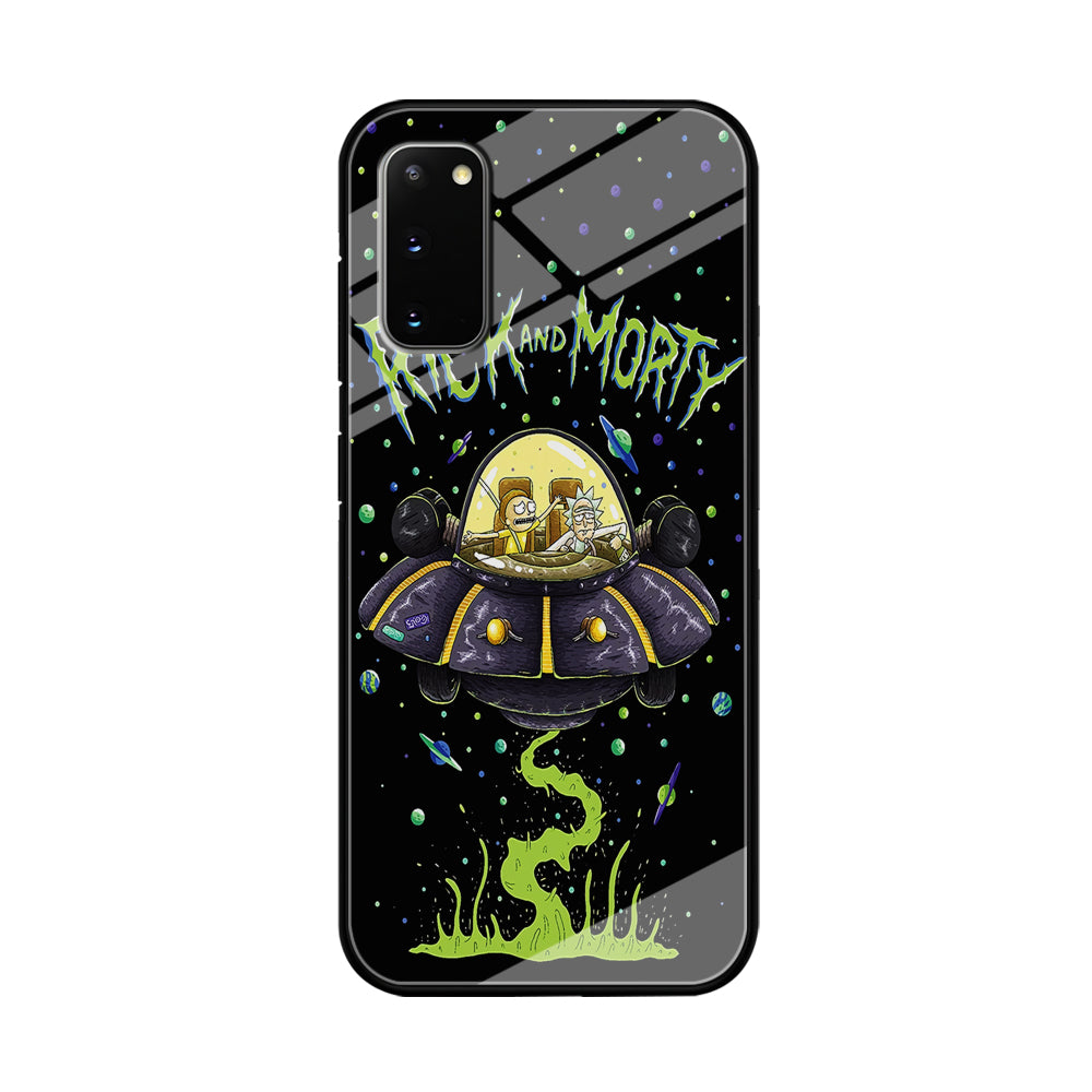 Rick and Morty Spacecraft Samsung Galaxy S20 Case