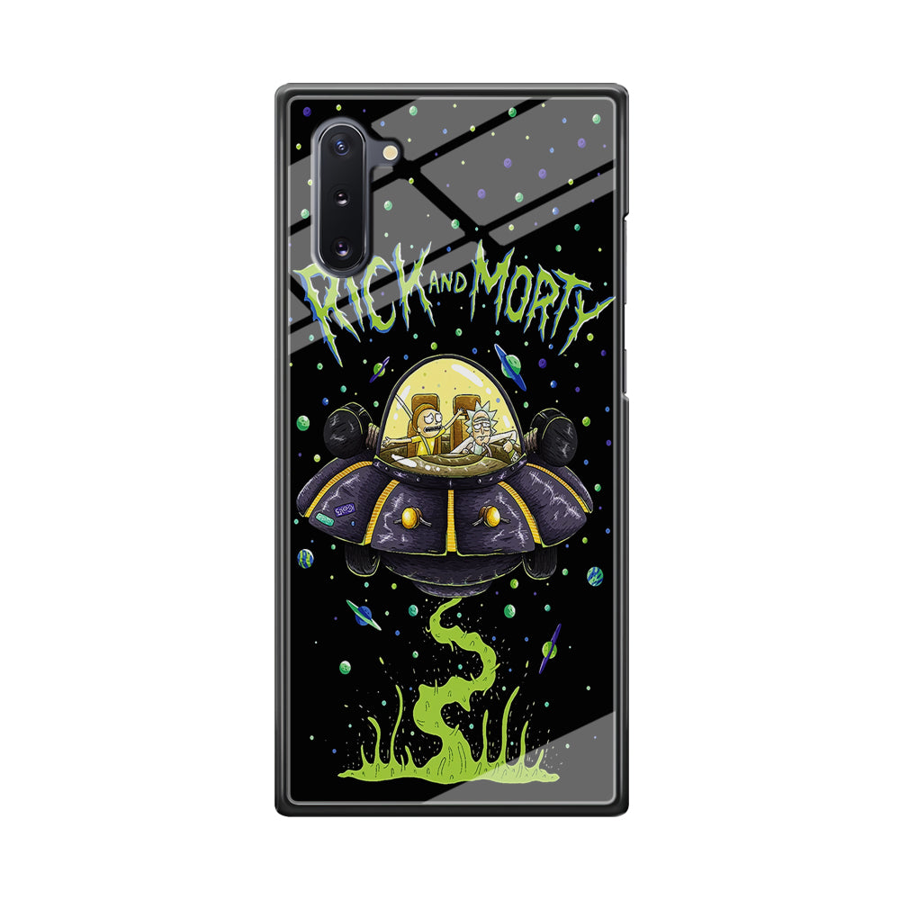 Rick and Morty Spacecraft Samsung Galaxy Note 10 Case