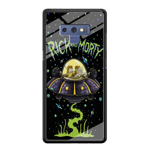 Rick and Morty Spacecraft Samsung Galaxy Note 9 Case