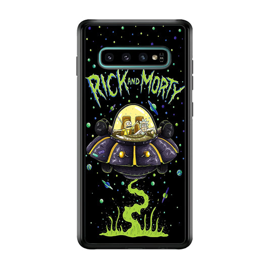 Rick and Morty Spacecraft Samsung Galaxy S10 Plus Case