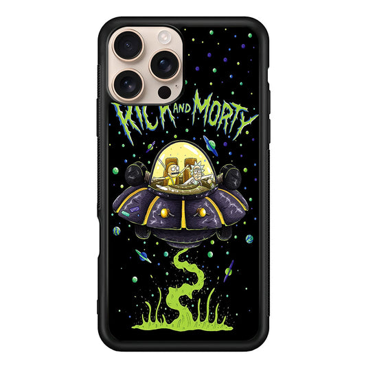 Rick and Morty Spacecraft iPhone 16 Pro Max Case - Altracase