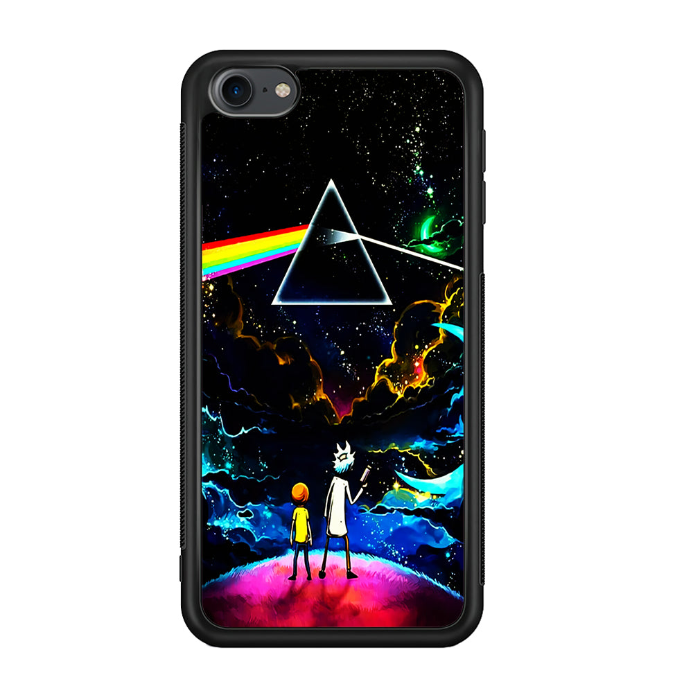 Rick and Morty Triangle Painting iPod Touch 6 Case