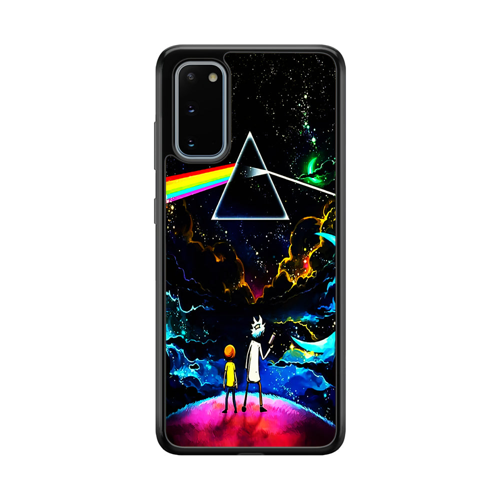 Rick and Morty Triangle Painting Samsung Galaxy S20 Case