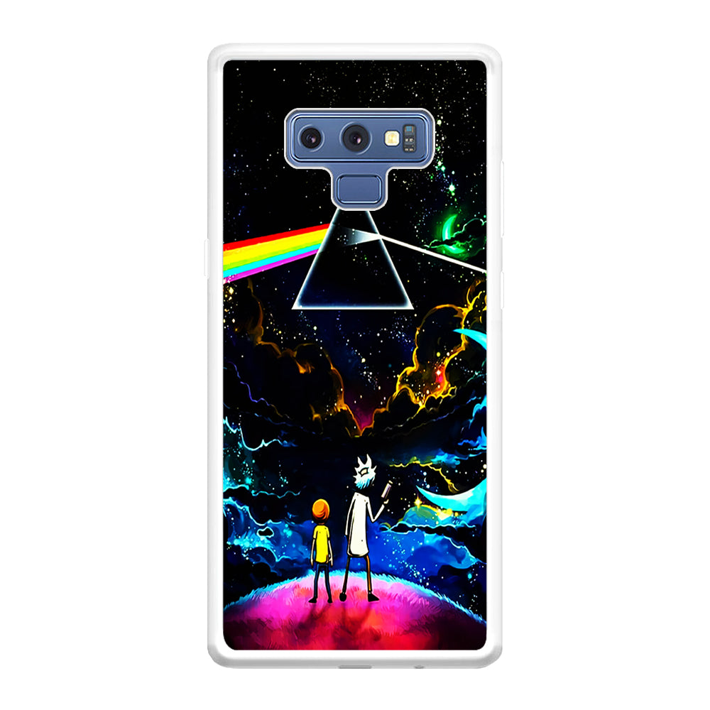 Rick and Morty Triangle Painting Samsung Galaxy Note 9 Case