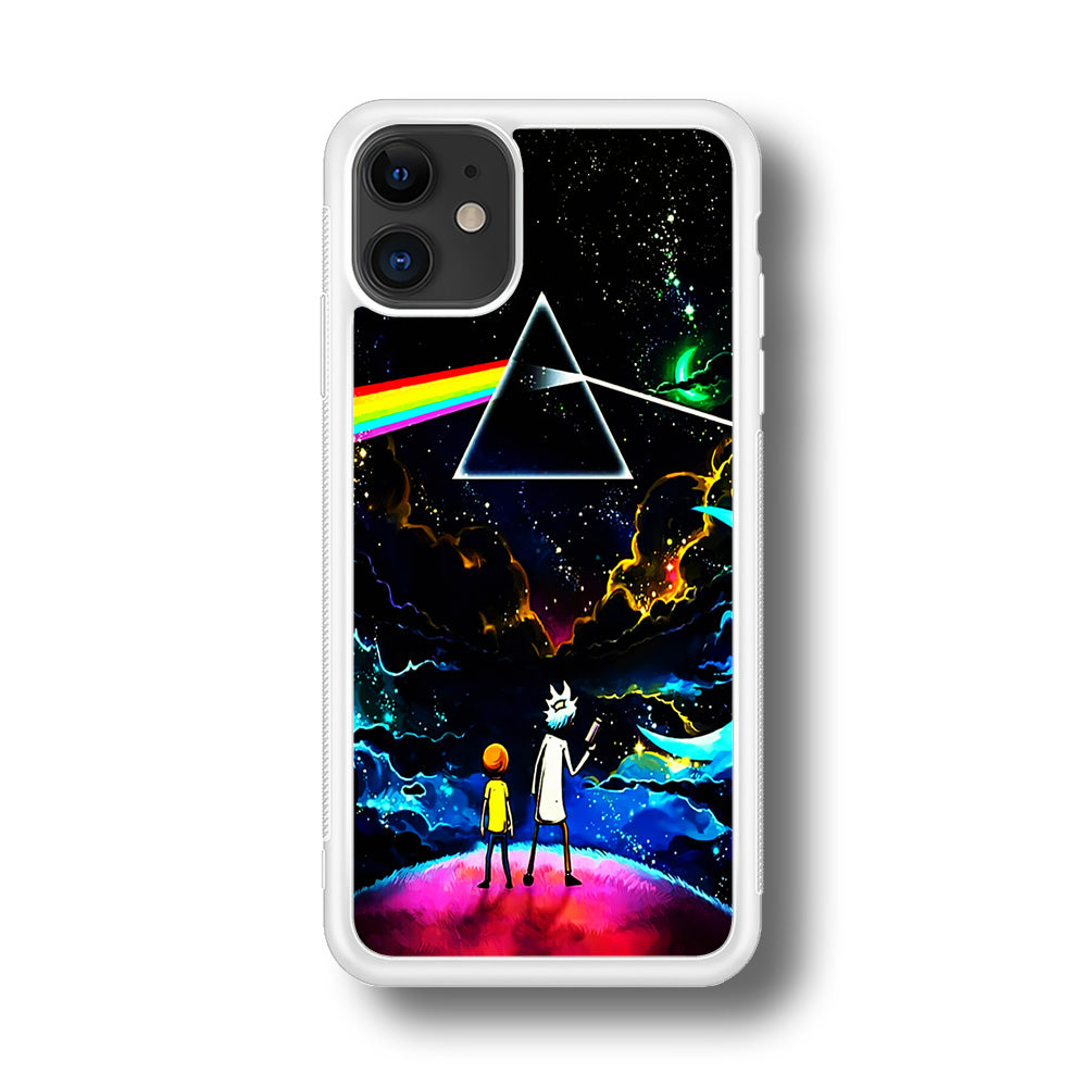 Rick and Morty Triangle Painting iPhone 11 Case