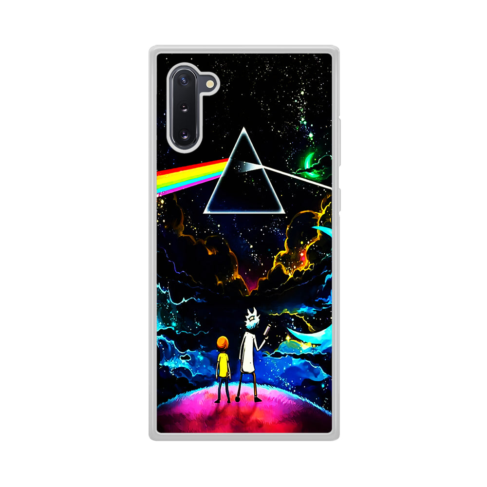 Rick and Morty Triangle Painting Samsung Galaxy Note 10 Case