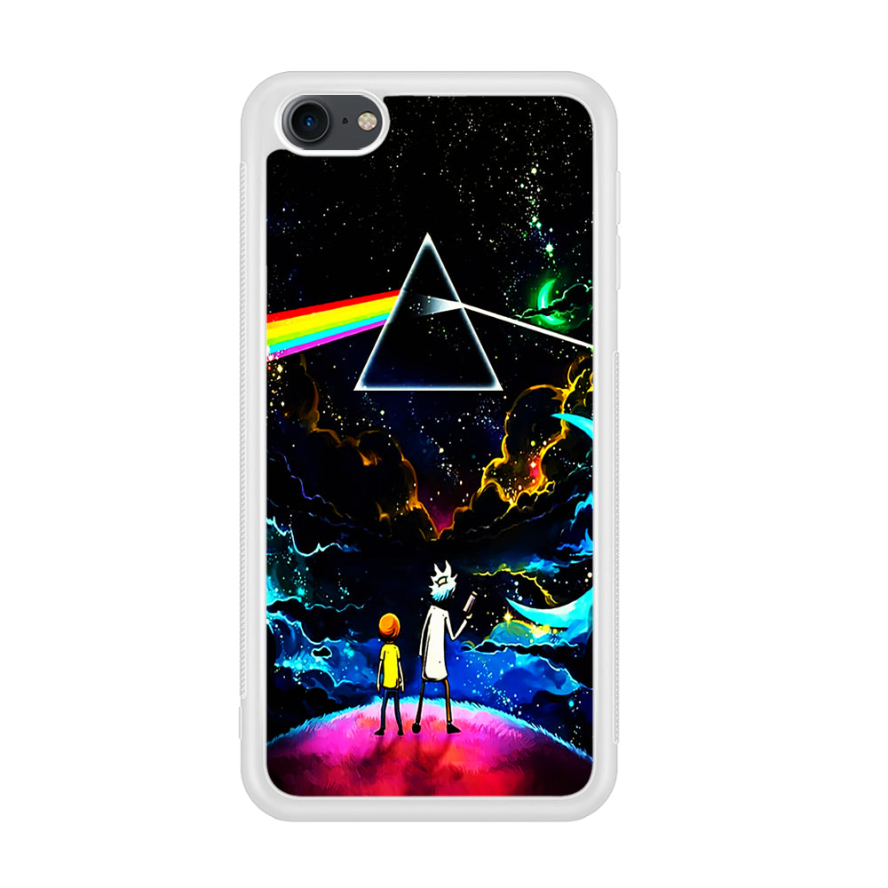 Rick and Morty Triangle Painting iPod Touch 6 Case