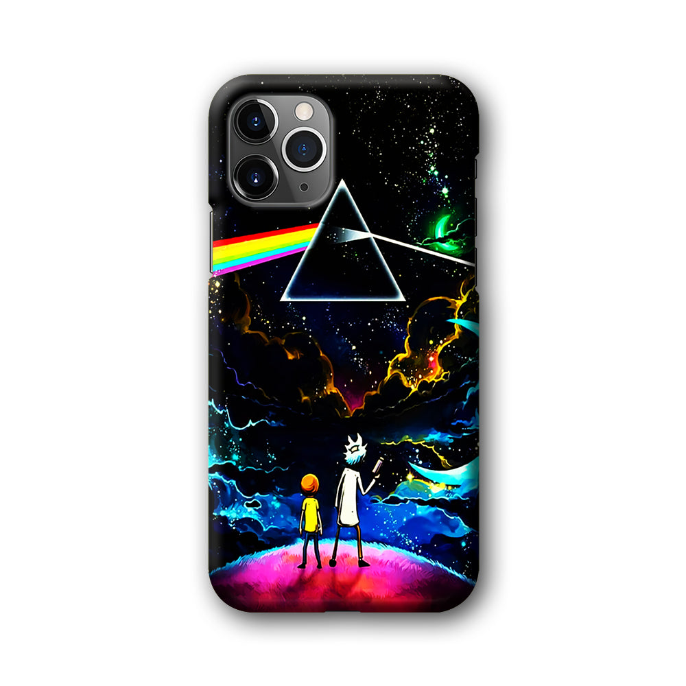 Rick and Morty Triangle Painting iPhone 11 Pro Case