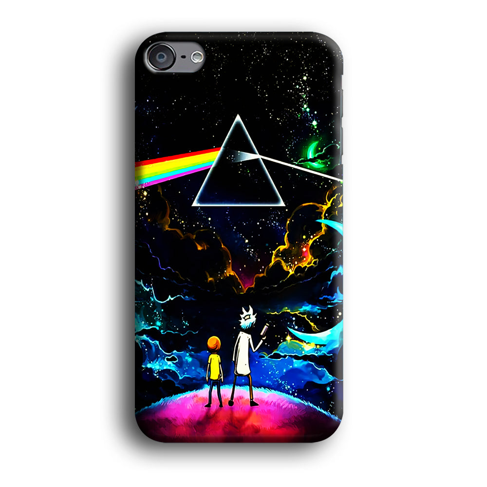 Rick and Morty Triangle Painting iPod Touch 6 Case