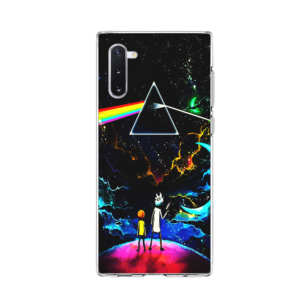 Rick and Morty Triangle Painting Samsung Galaxy Note 10 Case
