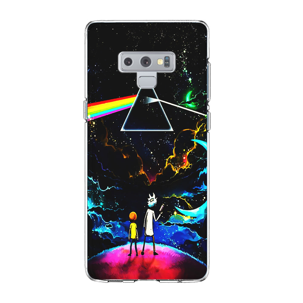 Rick and Morty Triangle Painting Samsung Galaxy Note 9 Case