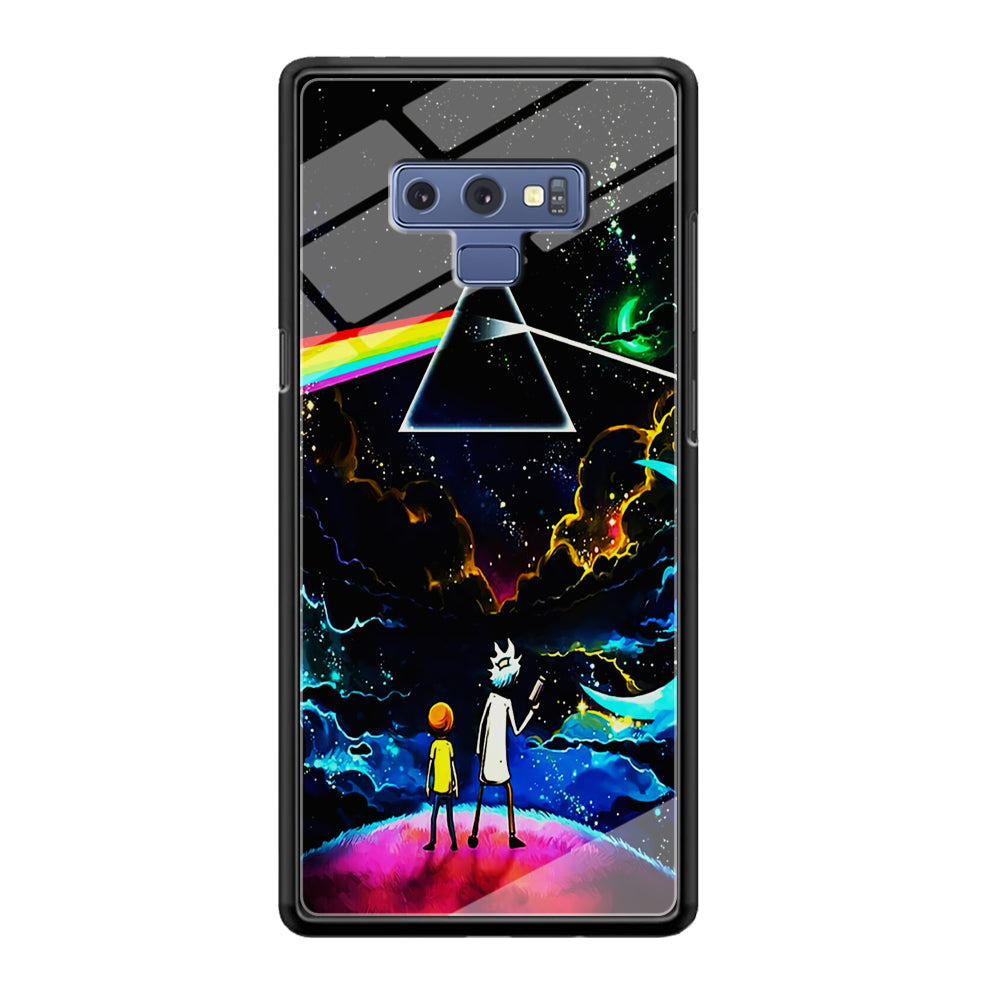 Rick and Morty Triangle Painting Samsung Galaxy Note 9 Case