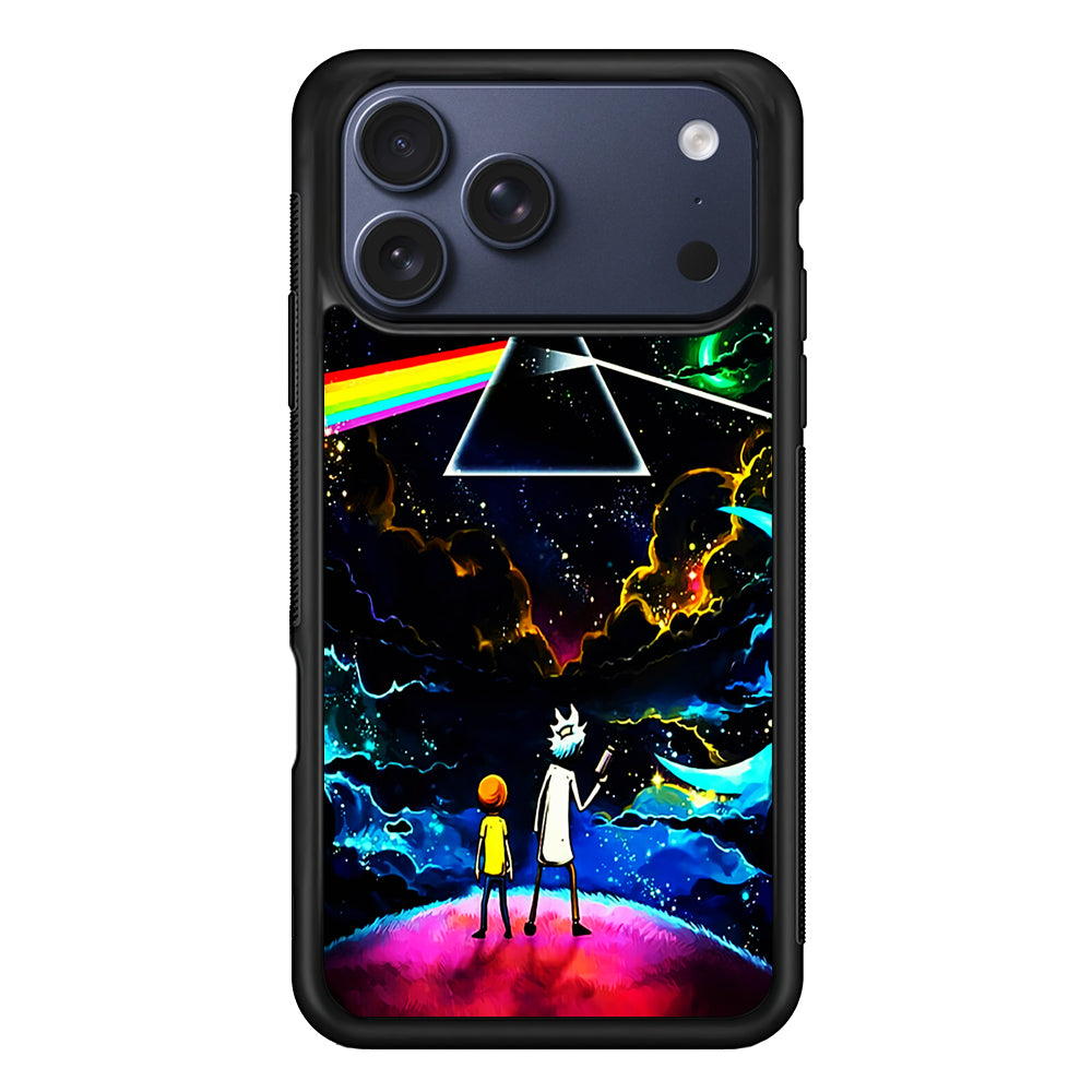 Rick and Morty Triangle Painting iPhone 17 Pro Case - Altracase